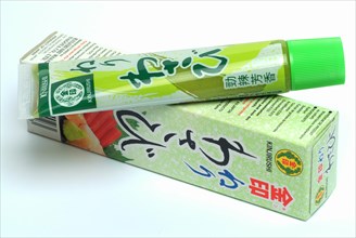Wasabi paste in a tube