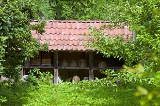 The Osnabrueck Farm in the Westphalian Open-Air Museum Detmold