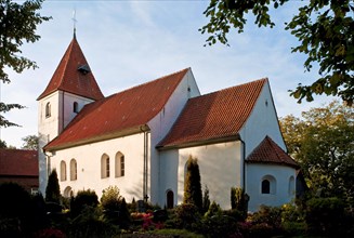 The church of Sankt Juergen in the district of Osterholz