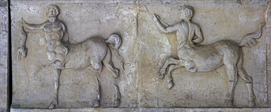 Roman frieze showing centaurs