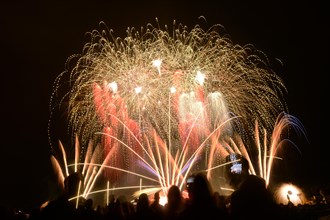 The International Fireworks Competition in Herrenhaeuser Gardens