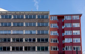 Vacant residential buildings in Berlin Schoeneberg