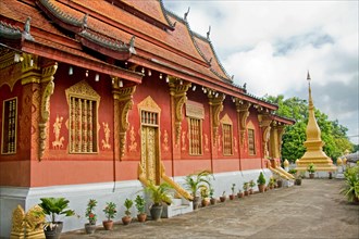 Wat Saen temple in Luang Prabang