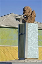 Statue of Lenin in Barentsburg