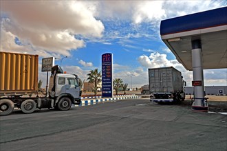 Petrol station in Jordan
