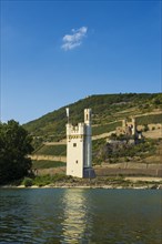 Maeuseturm, Bingen, Upper Middle Rhine Valley, UNESCO World Heritage Site, Rhineland-Palatinate, Germany, Europe