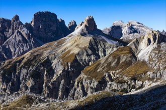 Peak of the Sesto Dolomites, Dolomites, South Tyrol, Italy, Europe