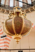 Old Ottoman style ceiling lamps for interior decoration