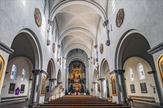 Neo-Romanesque Parish Church of St. Anne in Lehel, Munich, Bavaria, Germany, Europe