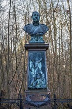 Monument to Otto von Hagen, Eberswalde, Brandenburg, Germany, Europe