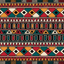 Tribal ethnic background. Vector seamless pattern design for background, carpet, wallpaper, wrapping, batik, fabric