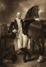 George Washington, 22 February 1732-14 December 1799, was the first President of the United States of America from 1789 to 1797, Historic, digitally restored reproduction of an original of the period