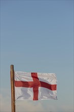 The flag of England, Norfolk, England, United Kingdom, Europe