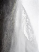 Spray, Seljalandsfoss Waterfall, South Iceland, Iceland, Europe