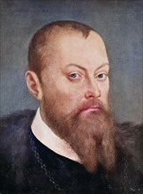 Moritz, Maurice, 21 March 1521, 9 July 1553, was Duke and later Elector of Saxony, Historical, digitally restored reproduction of a 19th century original