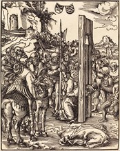 Saint Matthias, painting by Lucas Cranach the Elder, 4 October 1472, 16 October 1553, one of the most important German painters, graphic artists and letterpress printers of the Renaissance, Historic, ...