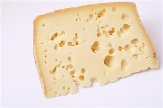 Close-up on Brittany tomme cheese