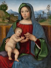 Virgin and Child, Gambaro Madonna, Painting by Francesco Francia