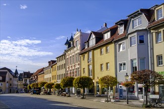 Marketplace, Schmoelln, Sprottetal, Altenburger Land, Thuringia, Germany, Europe