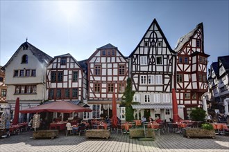 Old town, Bischofsplatz, Limburg, Limburg, Hesse, Germany, Europe, Europe