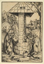 Women of Samaria at the Well, painting by Lucas Cranach the Elder, 4 October 1472, 16 October 1553, one of the most important German painters, graphic artists and book printers of the Renaissance, His...