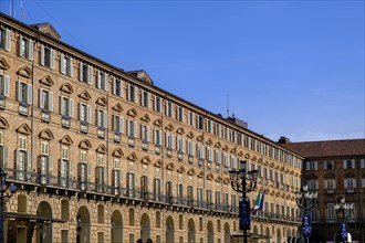Biblioteca Reale, Piazza Castello, Turin, Piedmont, Italy, Europe