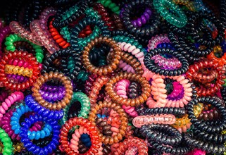 Bracelet made of some colorful beads material