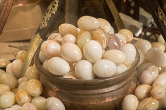 Plenty of marbles in the form of an egg