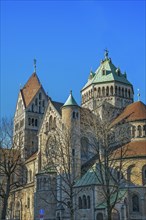Neo-Romanesque Parish Church of St. Anne in Lehel, Munich, Bavaria, Germany, Europe