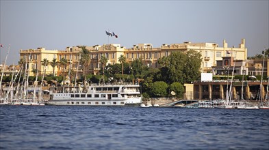 Traditional Hotel Winter Palace on the Nile, Luxor, Egypt, Africa