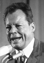 Personalities from politics, business and culture from the years 1965-71. Willy Brandt