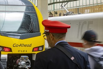 Traction unit of the private rail operator Go-Ahead, regional train service, Stuttgart Baden-Wuerttemberg, Germany, Europe