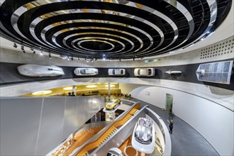 Silver Arrows - Races and Records. Mercedes Museum, Stuttgarts most visited museum is part of the Mercedes-Benz World in Untertuerkheim and reminds us of the early days of the automobile with its vehi...