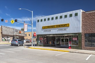 Kemmerer, Wyoming, The J.C. Penney Company Mother Store, opened by James Cash Penney, who founded the JC Penney chain. The store still operates. Penneys nearby home is now a small museum