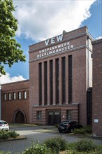 Recklinghausen transformer station, heritage-protected building, Route der Industriekultur and is both a transformer station and a museum, Museum Strom und Leben, Recklinghausen, North Rhine-Westphali...
