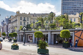Street in Monte Carlo, Principality of Monaco