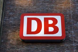 DB am Duesseldorfer central railway station, Duesseldorf, North Rhine-Westphalia, Germany, Europe