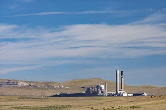 Kemmerer, Wyoming, The coal-fired Naughton Power Plant, operated by PacifiCorp. The plant is scheduled to close by 2025. TerraPower, a nuclear power company co-founded by Bill Gates, plans to replace ...