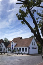 Museum Island Luettenheid in Heide, here the Brahms House or ancestral home of the Brahms family, Heide