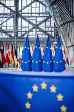 Flags of the EU Member States. Brussels, 20.02.2023, Brussels, Belgium, Europe