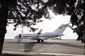 Global 5000 of the German Air Force at the airport in Moldova, 20.01.2023., Stefan Voda, Moldova, Europe