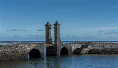 Puente de las bolas, Arrecife, Lanzarote, Canary Islands, Spain, Europe