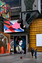 STRAAT, Museum for Street Art and Graffiti, NDSM Plein, Amsterdam, The Netherlands, Europe