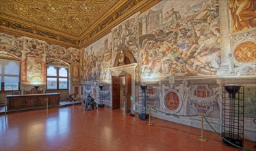Palazzo Vecchio Interior Florence Tuscany Italy