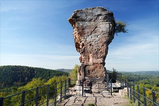 Ruin, Drachenfels Castle, Busenberg, Wasgau, Rhineland-Palatinate, Germany, Busenberg, Rhineland-Palatinate, Germany, Europe