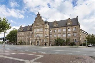 Oberhausen Local Court, built in the neo-Renaissance style from 1904-1907, Ruhr area, Oberhausen, North Rhine-Westphalia, North Rhine-Westphalia, Germany, Europe