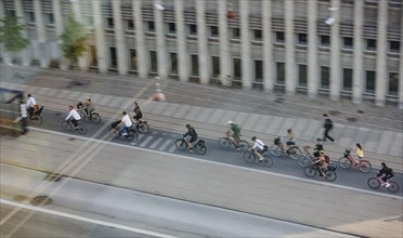 Cycling in Copenhagen. Copenhagen Copenhagen, Denmark, Europe