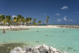 On the beach of Sainte-Anne, Guadeloupe, France, North America