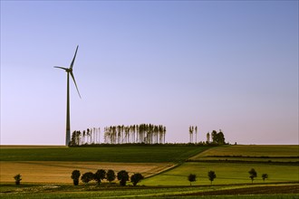 Wind turbines, wind farm Lichtenau