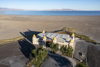 Magna, Utah, The Great Saltair, a concert venue that used to be on the shore of Great Salt Lake until the lake water level dropped dramatically